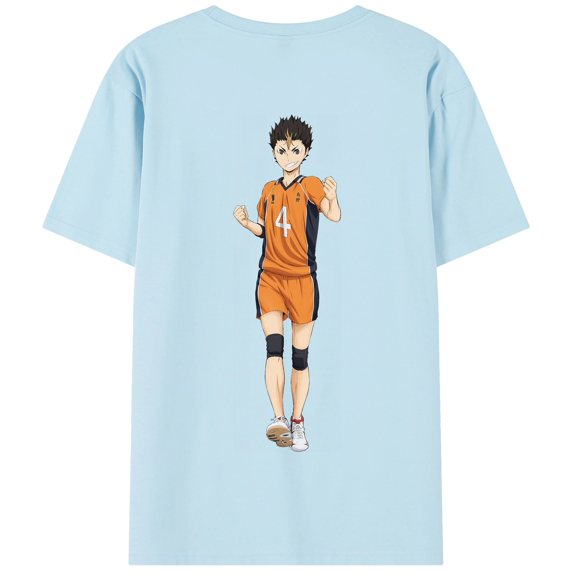 （画像用） ハイキュー!! Haikyu!! 綿100％半袖Tシャツ（背面プリント）